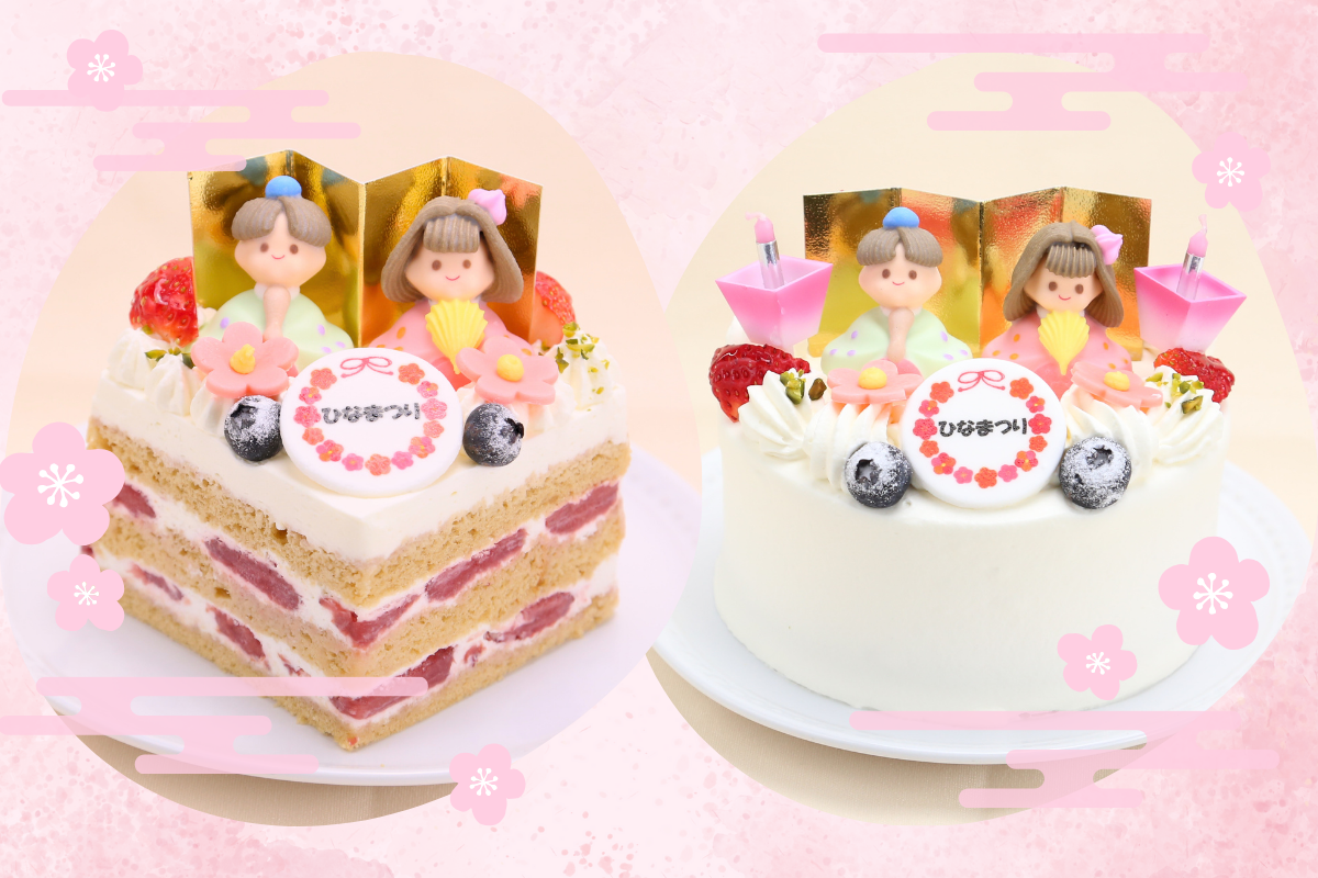 ひな祭りショートケーキ